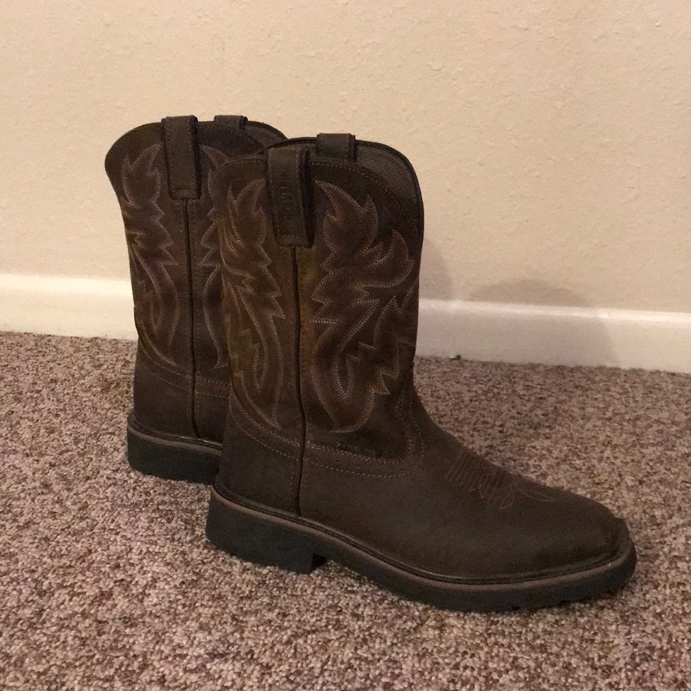 Wolverine steel toe boots